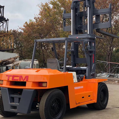 Χρησιμοποιούμενο φορτηγό 10 τόνων TCM FD100 σε καλή κατάσταση για τροφίμων και ποτών