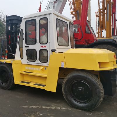 Καταστήματα κατασκευαστικών υλικών 10000 kg Βάρος TCM FD100 10 τόνους Ιαπωνία Αρχικό ανεμοφόρο