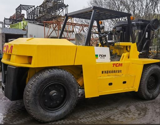 Διάμετρος τυποποιημένου πιρούνιου TCM FD100T 10 τόνων Υδραυλικός ανελκυστήρας χρησιμοποιούμενος κινητήρας ντίζελ για Sal
