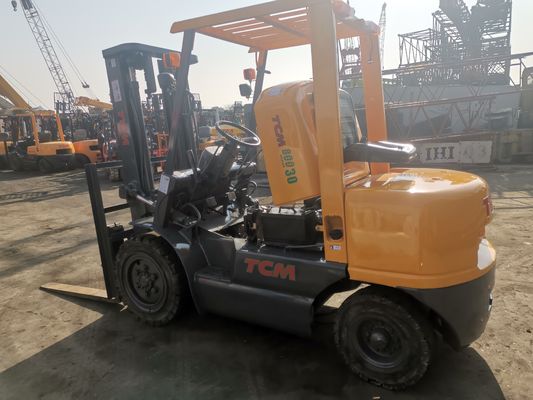 Δυνατό TCM τηλεσκοπικό ντίζελ FD30 T5 φορτηγό 3 τόνων 45 παραλαβή από επισκευή μηχανών