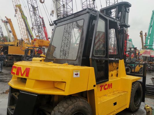 Χρησιμοποιημένο ανελκυστήρα TCM FD70Z8 με αυτόματα δόντια και πηγή ισχύος κινητήρα ντίζελ στη Σαγκάη