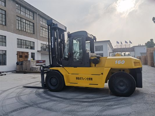 Komatsu FD160 16 τόνων Βελκυστήρας ντίζελ Χρησιμοποιούμενο για το σπίτι πλάτος πιρούνι 1200mm