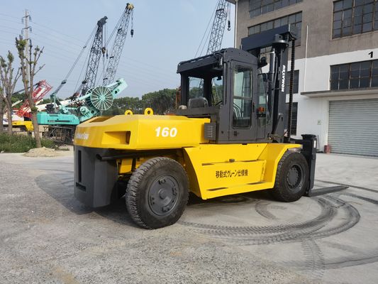 Komatsu FD160 16 τόνων Βελκυστήρας ντίζελ Χρησιμοποιούμενο για το σπίτι πλάτος πιρούνι 1200mm