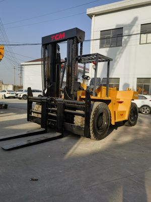 Διάφρασμα πιρούνις Τυχαίο TCM FD160 Βελκυστήρας βεληνεκούς ντίζελ 16TON Χρησιμοποιείται με τυπογραφεία στη Σαγκάη