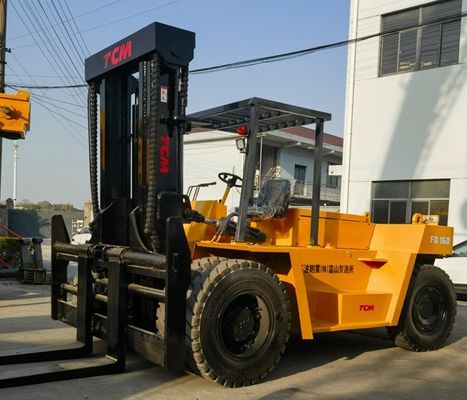 TCM 16 τόνων FD160 16T ανελκυστήρας ανεμοφόρων Ιαπωνία Αρχικό μεταχειρισμένο ανελκυστήρα ανεμοφόρων για βαριές εργασίες