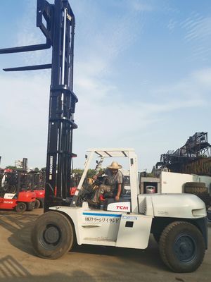 Χρησιμοποιούμενο TCM FD100 10 τόνων πετρελαιοκίνητο ανεμοφόρο για λειτουργίες και αποδοτικότητα τροφίμων και ποτών