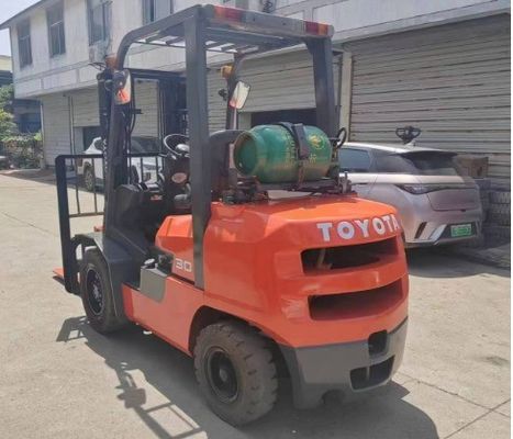Τροχαίο Toyota 3 τόνων με πλευρική μετατόπιση και κύλινδρο FDZN30 LP με κινητήρα αερίου Komatsu TCM Misubishi