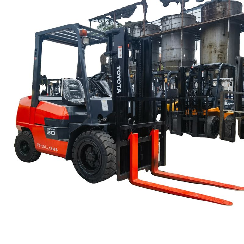 3T Ντίζελ φορτηγό Toyota 7F30 8F30 για αγροκτήματα Χρησιμοποιούμενο ToyotaFDZN30 σε καλή κατάσταση