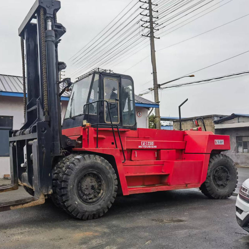 Παλαιό Mitsubishi FD250 25 τόνων πετρελαιοκίνητο ανεμοφόρο Γενικές διαστάσεις 3254*1086*2000
