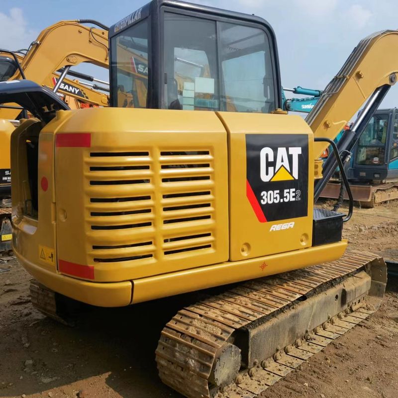 305.5E2 CAT Excavator 5ton μεταχειρισμένη Caterpillar Mini Digger Μικρός εκσκαφέας 4000