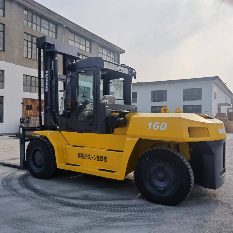 Ανώτατο μεταχειρισμένο Komatsu FD160 με πηγή ισχύος κινητήρα ντίζελ και μήκος πιρούνι 1150 mm