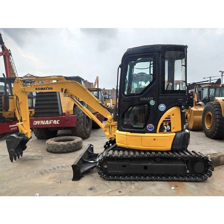 Αρχική ανασκαφή Komatsu PC50 Crawler 6TON για κατασκευαστικά έργα στην Ιαπωνία