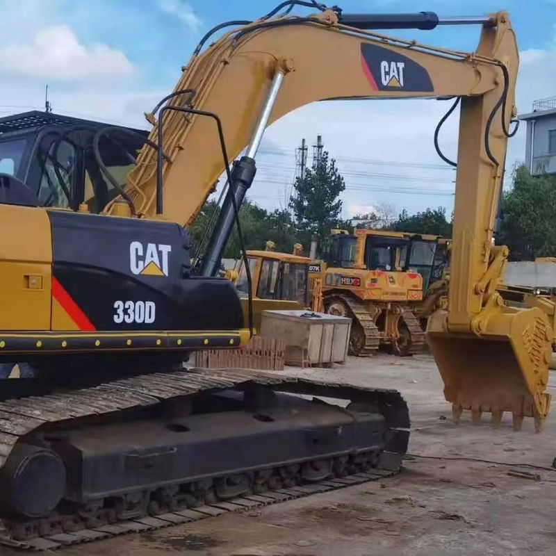 Χρησιμοποιούμενη εκσκαφέας Caterpillar 330D Crawler CAT 330BL με μέγιστη ακτίνα ανασκαφής 8 πόδια