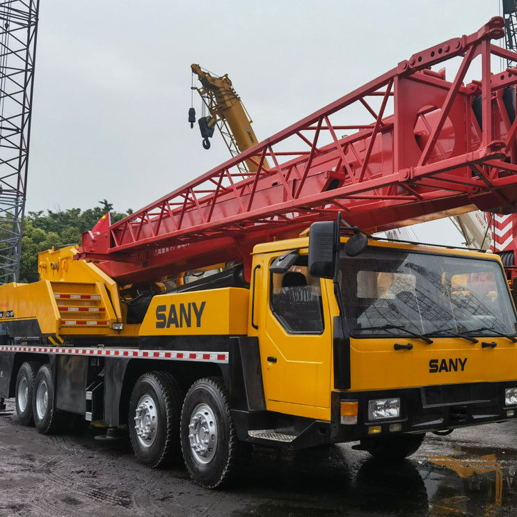 50 τόνων Χρησιμοποιούμενο γερανό φορτηγού Sany Stc500 Δεύτερο χέρι Υδραυλικό κινητό γερανό σε προσιτή τιμή