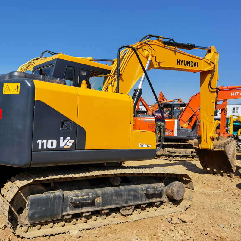 Αρχικό Hyundai 110 Excavator 11ton Crawler Excavator στη Σαγκάη Κατασκευασμένο στην Κορέα