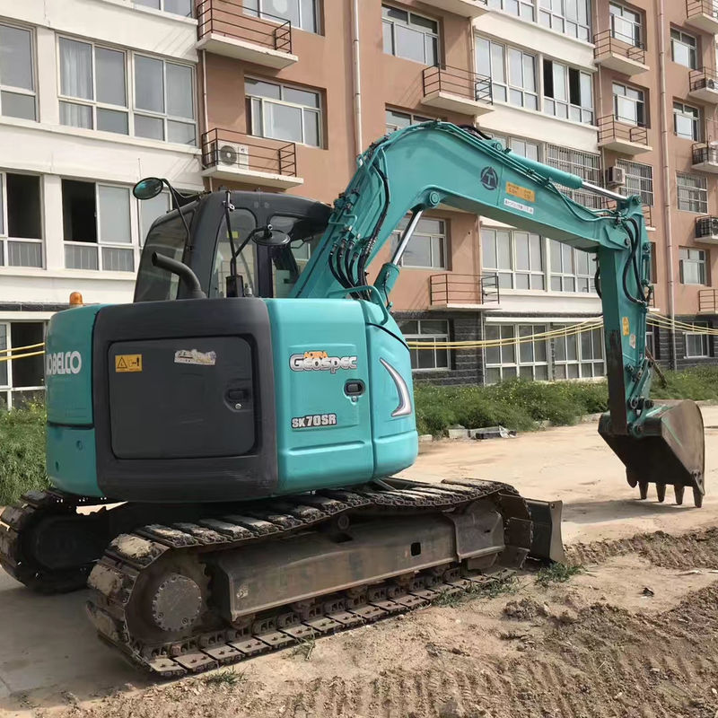 Χρησιμοποιούμενος εξορυκτής κρόλερ Kobelco SK70SR με ονομαστική χωρητικότητα φόρτωσης 3 τόνων