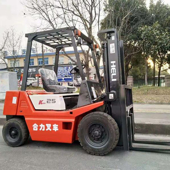 Ελικόπτερο K25 ανελκυστήρες 2500kg-3500kg χωρητικότητα 3m-6m Triplex Mast LPG/Basoline Side Shifter