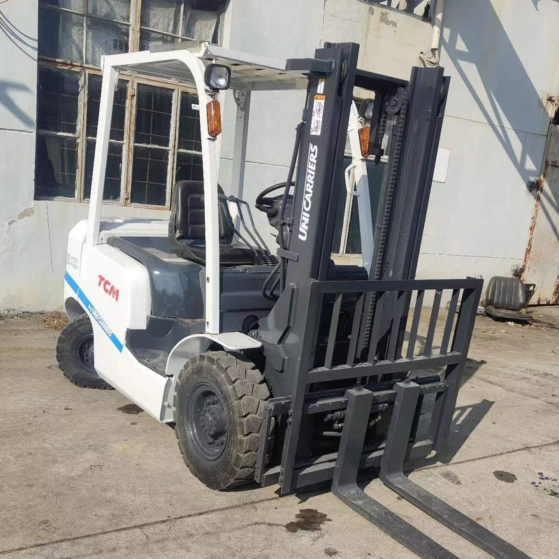 TCM FD25T3C Ντίζελ ανύψωση 2.5 τόνων μεταχειρισμένο ανεμοφόρο στη Σαγκάη με κινητήρα ντίζελ