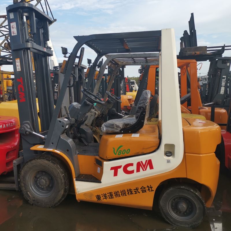 2500 κιλά Βάρος Χρησιμοποιημένο φορτηγό TCM FD25T6 2,5 τόνους Ιαπωνία Αρχικό σε καλή κατάσταση