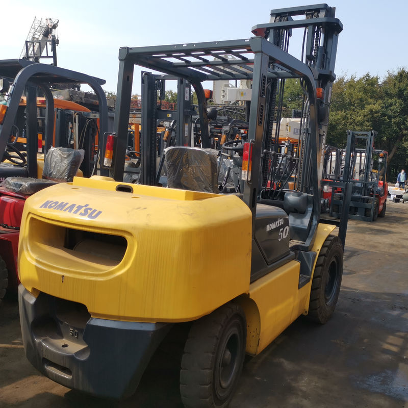 Ιαπωνία Komatsu 5T FD25 FD30T-16 Βελκυστήρες ντίζελ με συνολικές διαστάσεις 2,7*1,2*2,1m