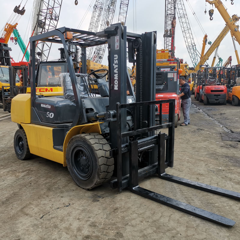 Χρησιμοποιούμενο ανελκυστήρα βελονιού Komatsu 5t FD50-7 2t 3t 4t 5t 6t 7t 8t TCM Toyota