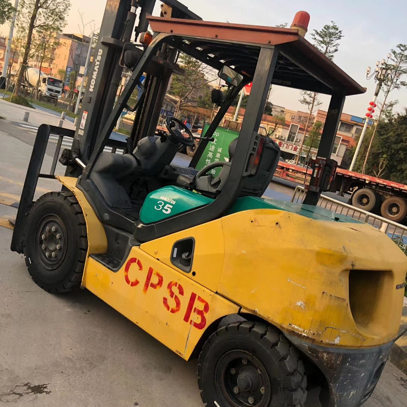 Ιαπωνικό φορτηγό ανεφοδιασμού 3 τόνων Komatsu FD30/FD20/FD25/FD35/FD40/FD50 με χειροκίνητη πηγή ισχύος