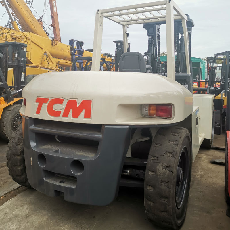 10 τόνων TCM Forklift FD100 με κινητήρα ντίζελ στη Σαγκάη Ιαπωνία