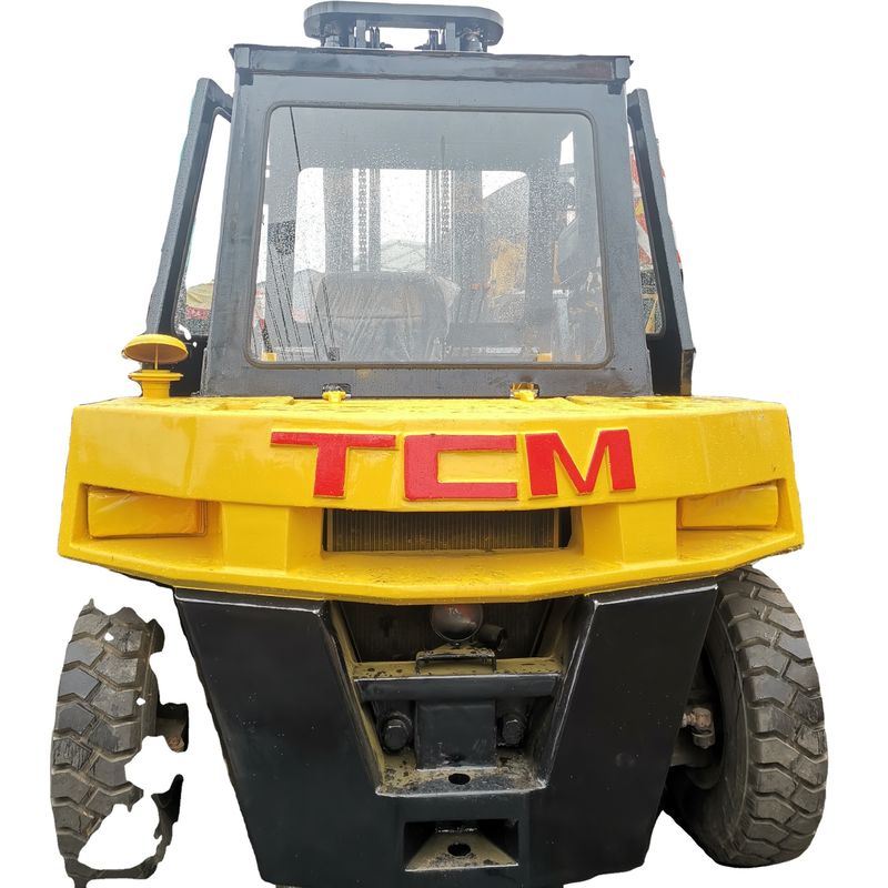 Χρησιμοποιημένο ανελκυστήρα TCM FD70Z8 με αυτόματα δόντια και πηγή ισχύος κινητήρα ντίζελ στη Σαγκάη